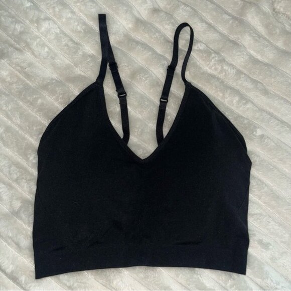 Yitty Nearly Naked Shapewear Plunge Bra in Iconic Black • Size Medium / Large - Picture 1 of 6